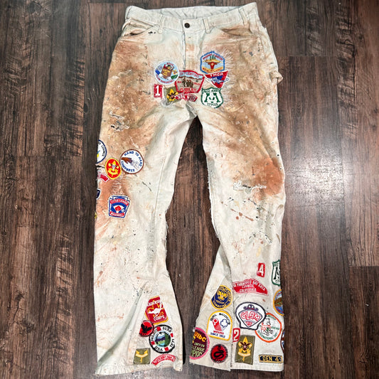 Vintagedjay Dickies patchwork pants